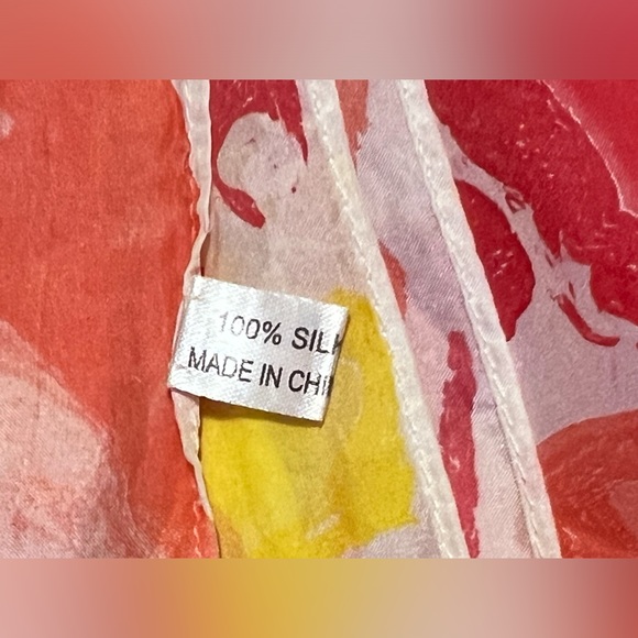 9️⃣Lot of 9 Random Scarves in Varying Colors/Sizes/Brands/Materials/Conditions - Picture 6 of 17